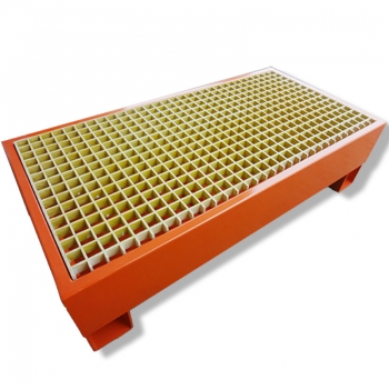 2桶型油桶贮存盘|钢制防泄漏托盘|化学品防泄漏托盘|化学品盛漏托盘|化学品渗漏托盘|油桶托盘